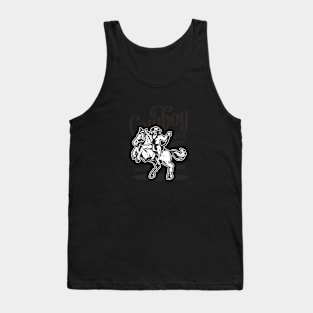 COWBOY WILD WEST TEXAS 1991 Tank Top